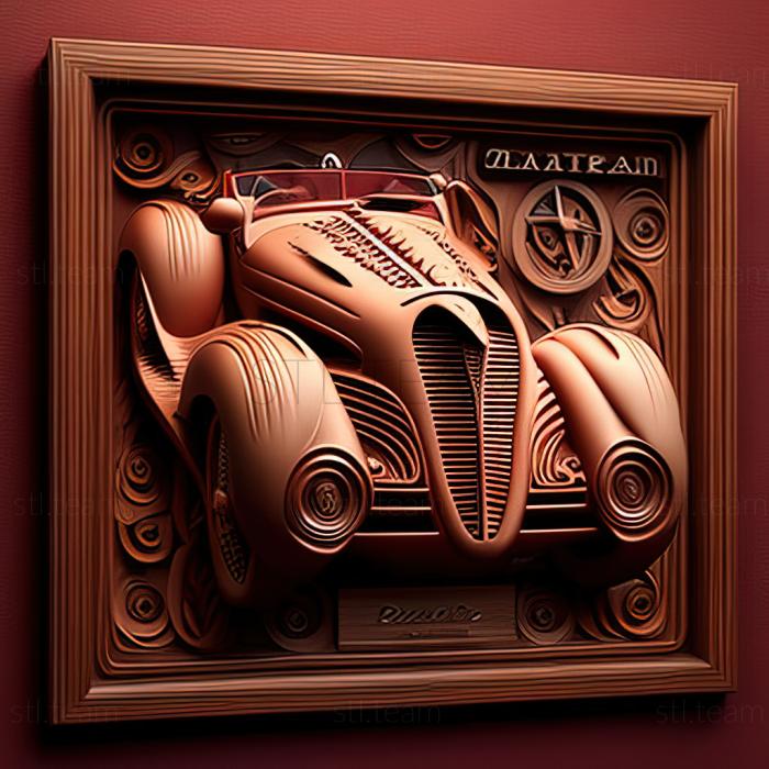 3D модель Alfa Romeo Tipo 312 (STL)
